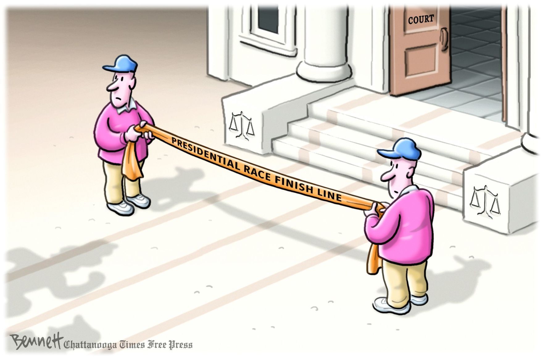 Clay Bennett editorial cartoon